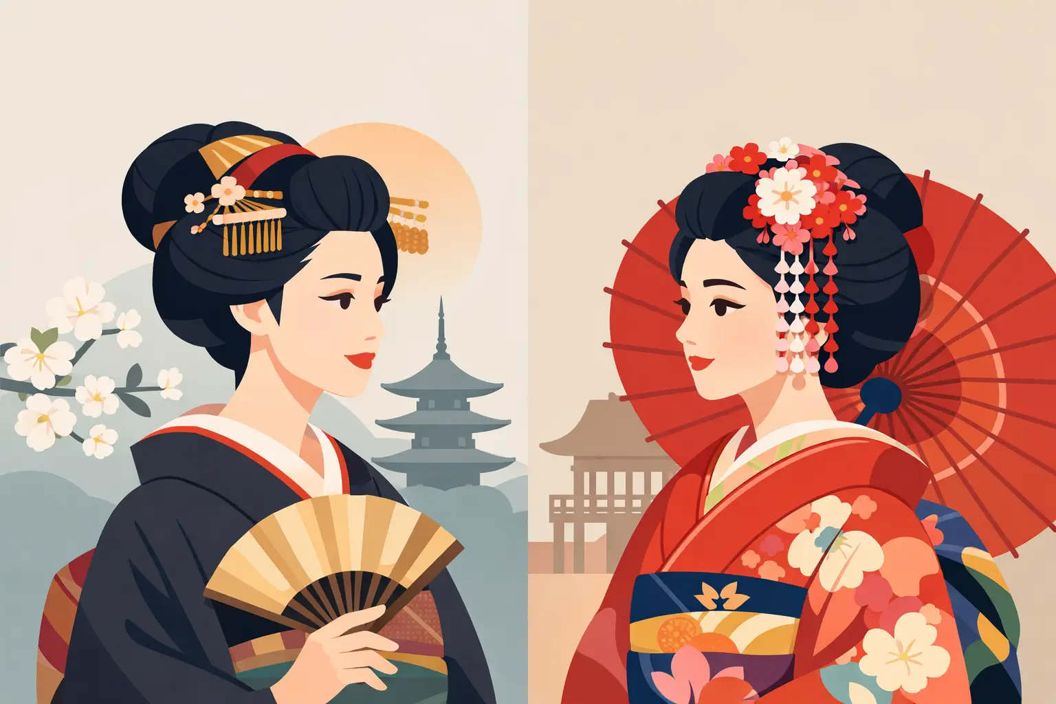 Difference Between Geisha and Maiko Explained