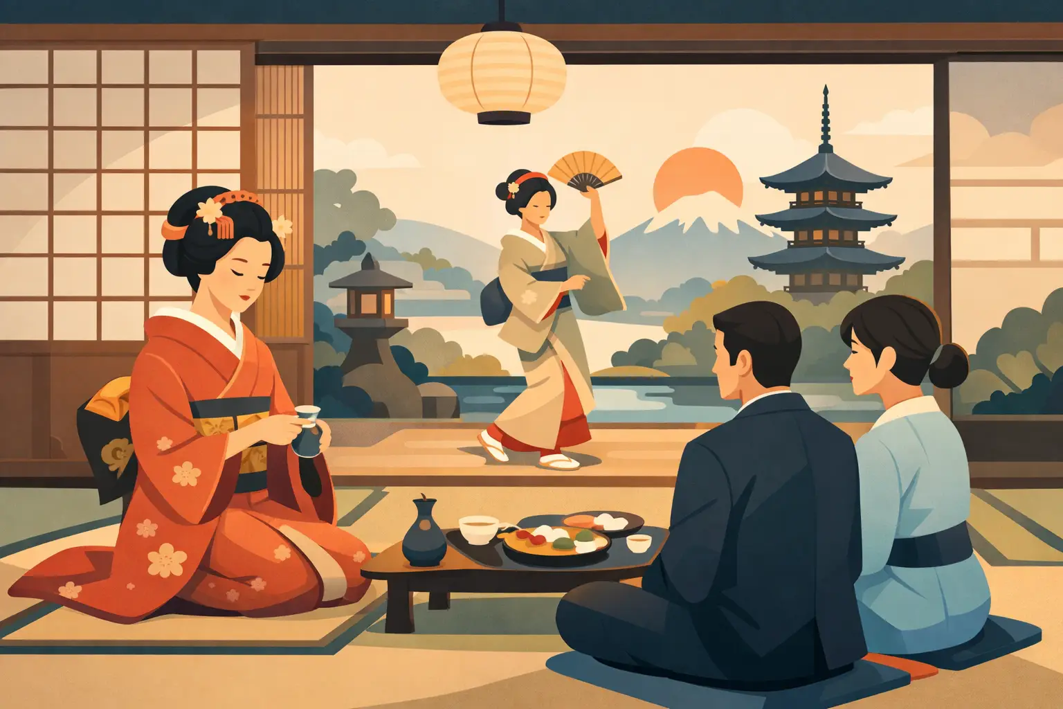 Japanese Ozashiki Customs Guide for Kyoto Guests