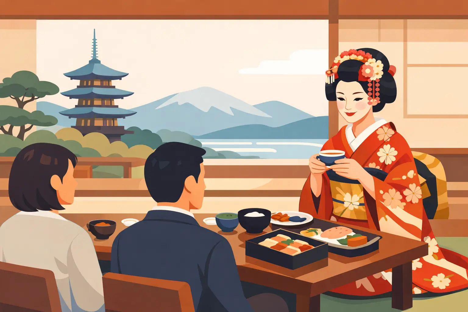 What Happens at a Maiko Luncheon in Kyoto?