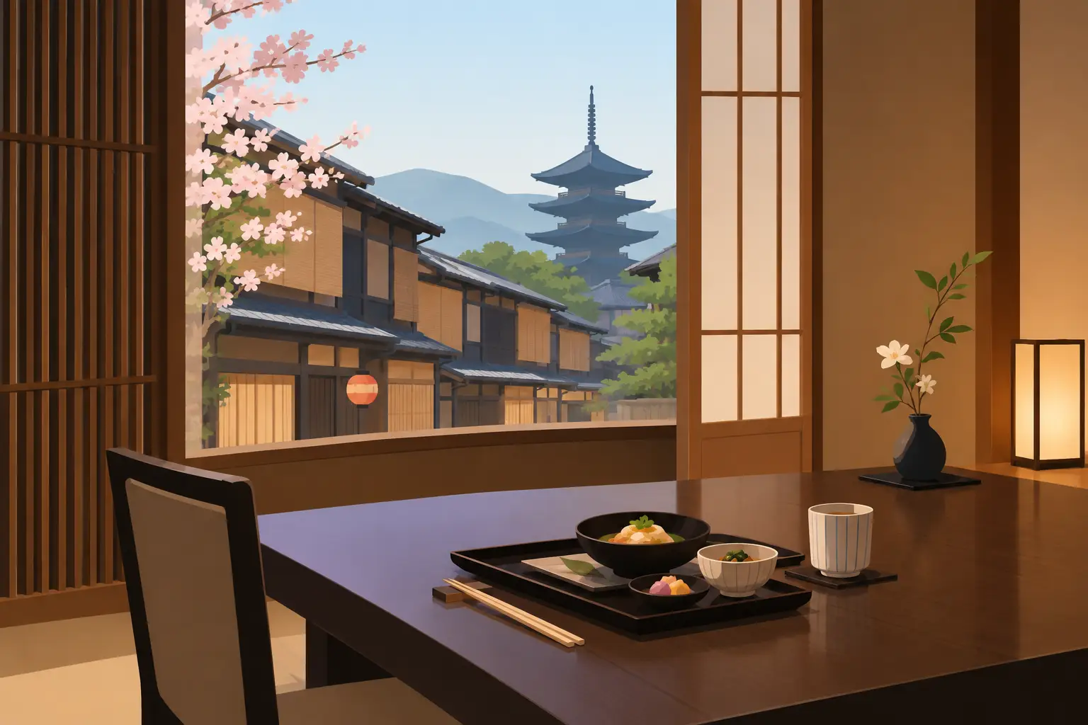 Gion Lunch Privacy for a Refined Kyoto Meal
