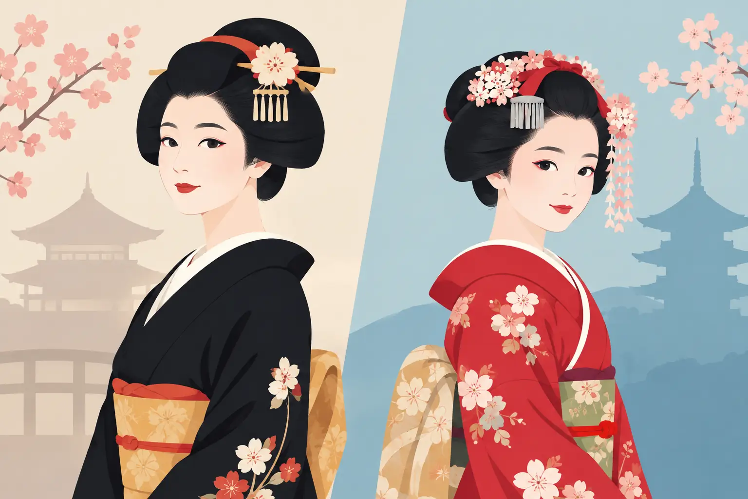 Geiko Versus Maiko Differences, Clearly Explained